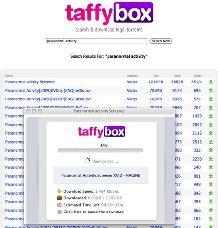 taffybox