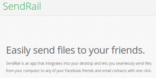 SendRail - Easily Send Files To Your Friends