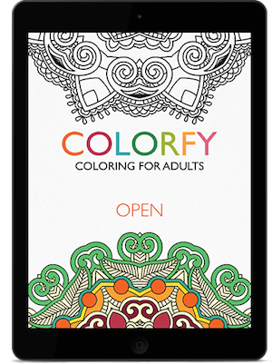 Colorfy libro para colorear para android, buena app para relajacion